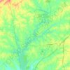 West Point Lake topographic map, elevation, terrain