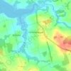 Central Bedeque topographic map, elevation, terrain