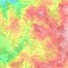 Cabrui topographic map, elevation, terrain