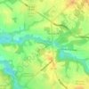 Mullica Hill topographic map, elevation, terrain