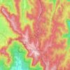 Mount Victoria topographic map, elevation, terrain