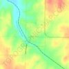 Everton topographic map, elevation, terrain
