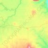 Matungulu west ward topographic map, elevation, terrain