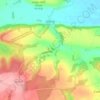 Gilling East topographic map, elevation, terrain