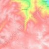 Virundo topographic map, elevation, terrain