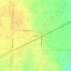 Yetter topographic map, elevation, terrain