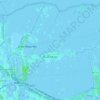 Oud-Alblas topographic map, elevation, terrain