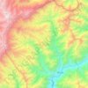 Ghaziabad topographic map, elevation, terrain