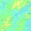 Pinheiro topographic map, elevation, terrain