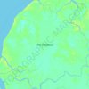 Ilha Charapucu topographic map, elevation, terrain