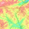 Radnor Township topographic map, elevation, terrain