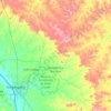Senador La Rocque topographic map, elevation, terrain