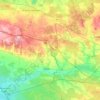 Dekanat Ujazd Śląski topographic map, elevation, terrain