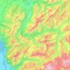 District de la Riviera-Pays-d’Enhaut topographic map, elevation, terrain