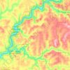 Millcreek Township topographic map, elevation, terrain