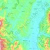 Marsciano topographic map, elevation, terrain