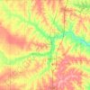 Logan County topographic map, elevation, terrain