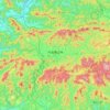Tamba-Sasayama topographic map, elevation, terrain
