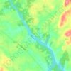 Saxapahaw topographic map, elevation, terrain