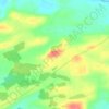 Tullagower topographic map, elevation, terrain
