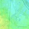Iwiny topographic map, elevation, terrain