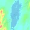 Patterson Lake topographic map, elevation, terrain