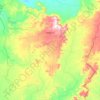 Pedro II topographic map, elevation, terrain