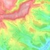 Ospern topographic map, elevation, terrain