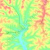 Gainesville topographic map, elevation, terrain
