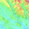 Saint-Martin-le-Vieil topographic map, elevation, terrain