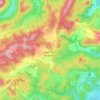 Saint-Félix-de-Pallières topographic map, elevation, terrain