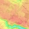 Voisins-le-Bretonneux topographic map, elevation, terrain