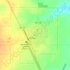 Roy topographic map, elevation, terrain