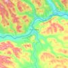 Fort Kent topographic map, elevation, terrain
