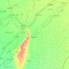 Sukkur District topographic map, elevation, terrain