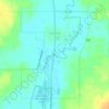 Leland topographic map, elevation, terrain