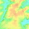 Nangeville topographic map, elevation, terrain