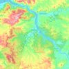 Coelemu topographic map, elevation, terrain