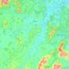 Itapé topographic map, elevation, terrain