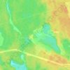 Озерки topographic map, elevation, terrain