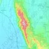 Wellsville Mountains topographic map, elevation, terrain