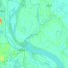 Manikchak topographic map, elevation, terrain