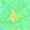 Hyderabad City Taluka topographic map, elevation, terrain