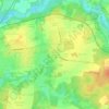 Honerdingen topographic map, elevation, terrain