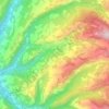 Somano topographic map, elevation, terrain