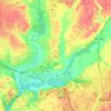 Beavercreek Township topographic map, elevation, terrain