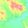 Сумон Хову-Аксы topographic map, elevation, terrain