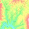 Ribeira do Amparo topographic map, elevation, terrain