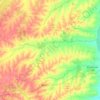 Arroyo El Obispo topographic map, elevation, terrain