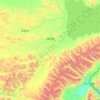 德庆镇 topographic map, elevation, terrain